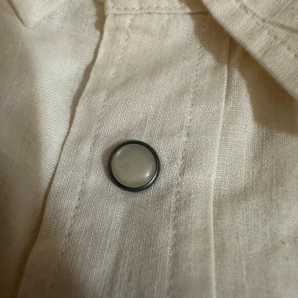 Lot of 2 Polo Ralph Lauren SS Button Front Shirt Medium 10-12 - Picture 10 of 14